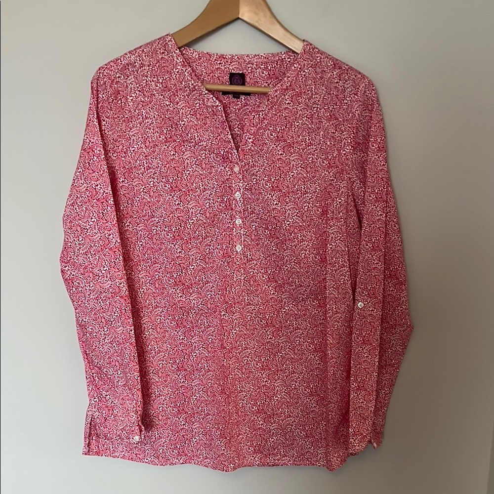 LIBERTY cotton poplin blouse
